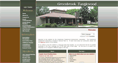 Desktop Screenshot of greenbrooktanglewood-hoa.com